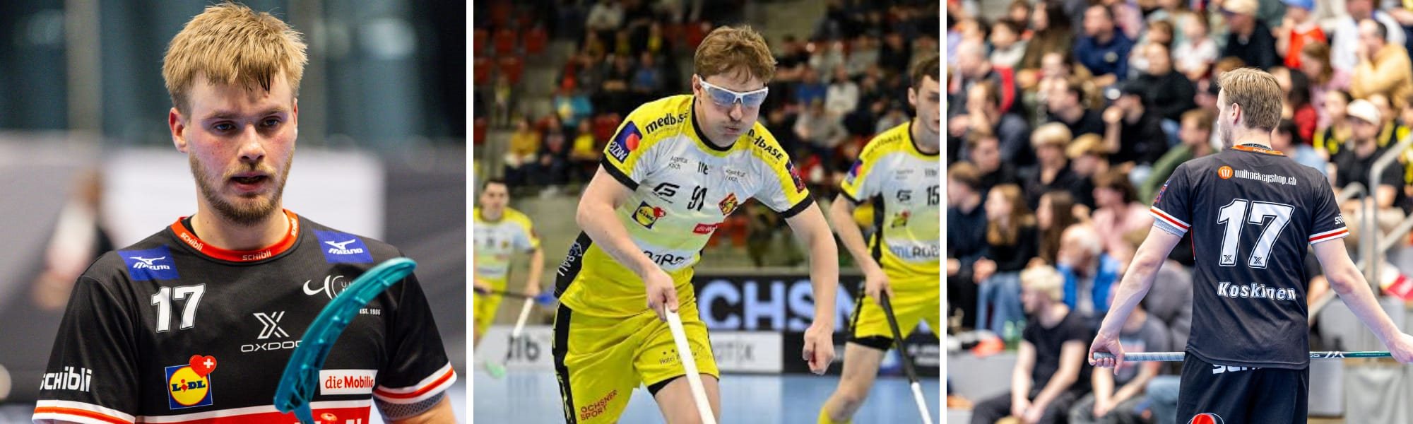 TIMO GRAF ZUM UHC USTER, ALBERT KOSKINEN ZUM HCR
